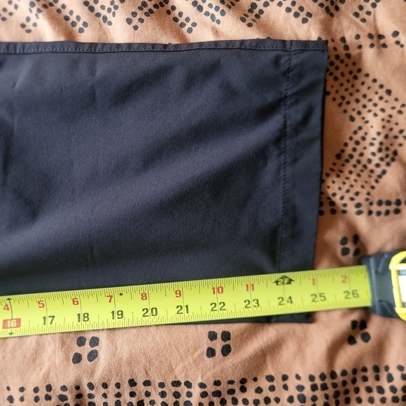 EUC Eddie Bauer Black Convertible Hiking Camping Short Capri Women 6 - Picture 11 of 13